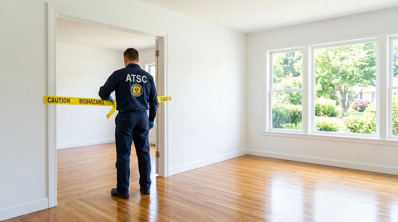 Certified biohazard cleanup crew performing Crime Scene Cleanup in Paradise Valley